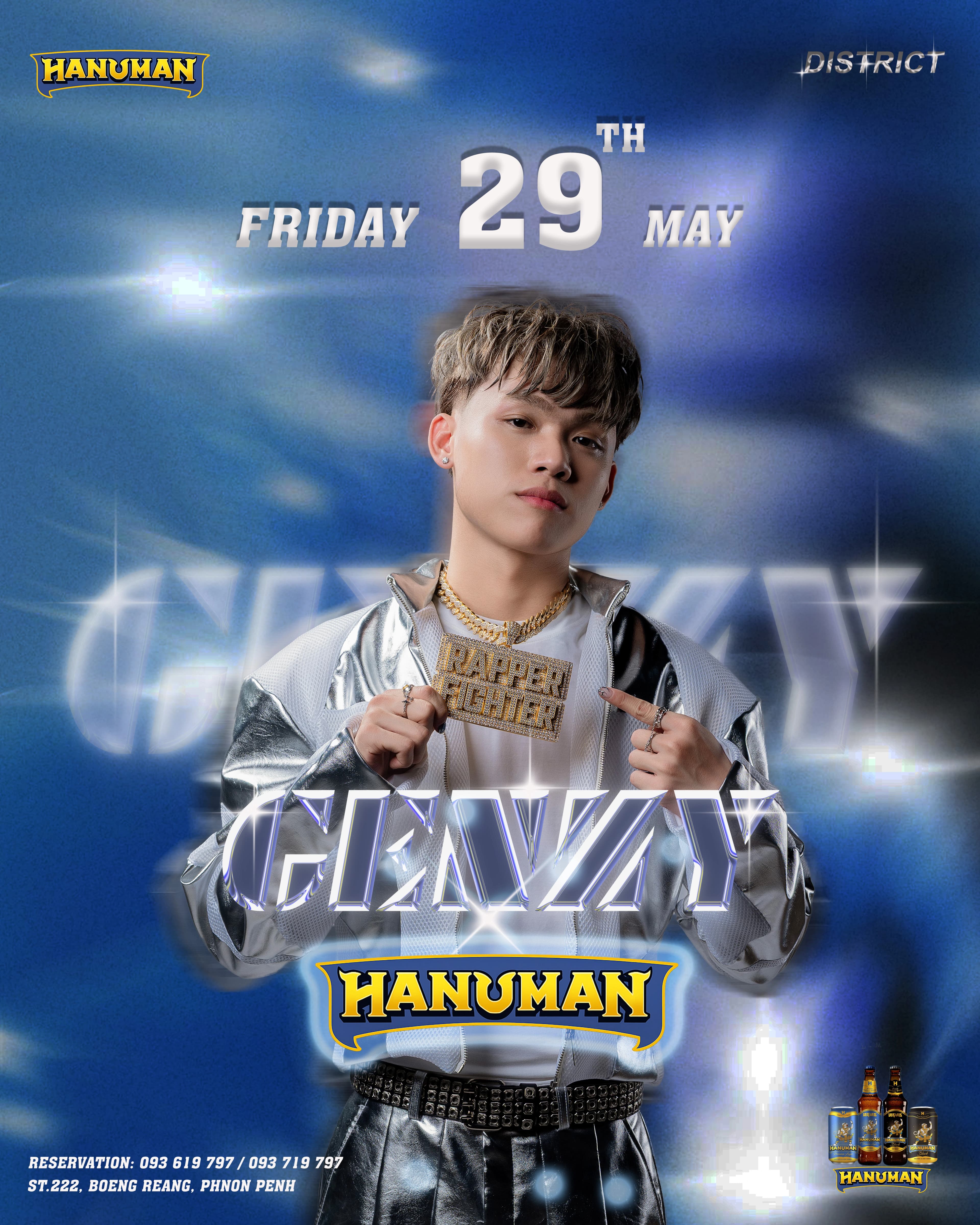 Genzy X Hanuman Poster